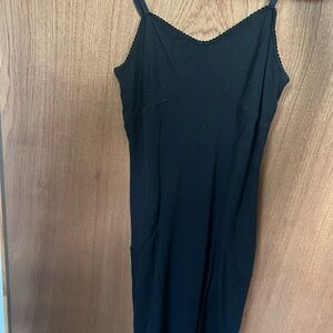 FREE PEOPLE: Black Sleeveless Dress